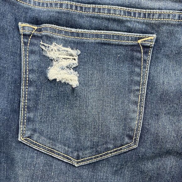 Vigoss Marley Super Skinny Women’s Jeans 31x27 (Actual 33x26) Y2K Modern Grunge - Picture 8 of 16